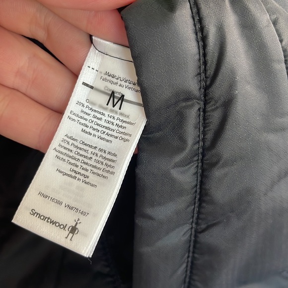 NWOT Smartwool Womens Anchor Line Reversible Sherpa Vest - Picture 3 of 4